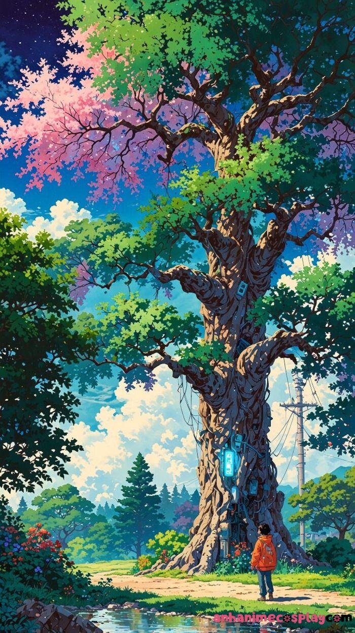 ảnh anime chill hd